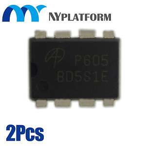 2X AOP605 AO P605 DIP8 IC INVERTER MOSFET DAC19M008 NEW  