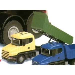    Emek Scania T Cabin Dumper Truck Green Yellow Toys & Games