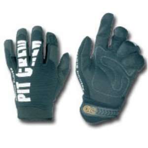  Pit Crew Mechanic Glove, Black   Extra Large Automotive