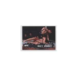  2009 Topps UFC #52   Matt Riddle Sports Collectibles