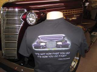 The Cool Old Dude Apparel Company Hot Rod T Shirt  