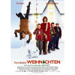   German 27x40 Tim Allen Jamie Lee Curtis Dan Aykroyd