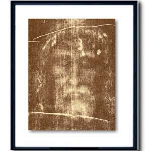  Shroud of Turin Printed on Cloth Wood Framed Kitchen 