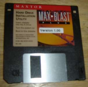 Max Blast Plus   Hard Drive Install   Apple Macintosh  