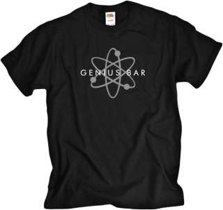 Apple Store Genius Bar Cool Molecular Logo T Shirt  