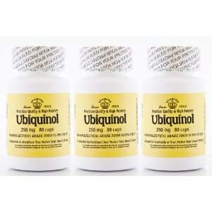  UBIQUINOL CAPSULES (240 CAPS, 250 mg) Health & Personal 