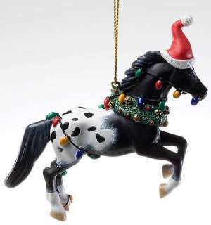 2011 TRAIL OF PAINTED PONIES *APPY HOLIDAYS* ORNAMENT WITH TIN, FREE S 