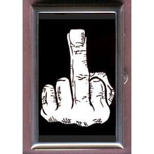 MIDDLE FINGER F U ATTITUDE Coin, Mint or Pill Box Made in USA