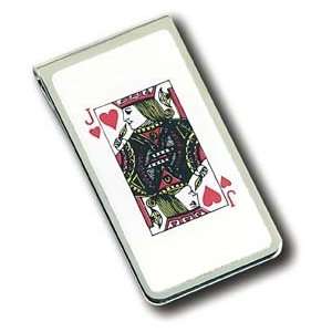  Joker Design Finish Money Clip 