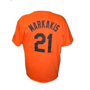   Orioles Orange Jersey Name & Number T Shirt