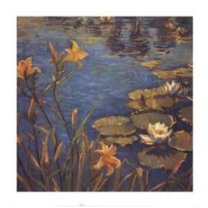  Tiger Lilies   Poster by Donna Schuster (26x26)