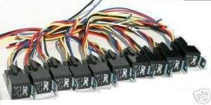12 RELAY and with SOCKET SPDT 12V 30/40 AMP 14/16 AWG S  