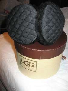 UGG® Australia Earmuffs Shearling/Quilted Black  