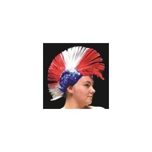  Patriotic Mohawk Wig