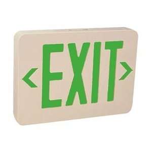  Emergi Lite Elx400g Thermoplastic Exit Sign   Ac Only 