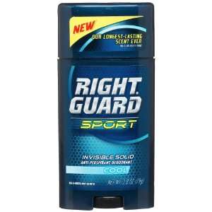  Right Guard Sport Solid Anti Perspirant Deodorant, Cool, 2 