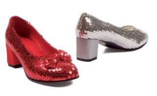  Size 9   Red Glitter Dorothy Costume Shoe Clothing