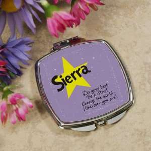  Be A Star Personalized Compact Mirror Health & Personal 