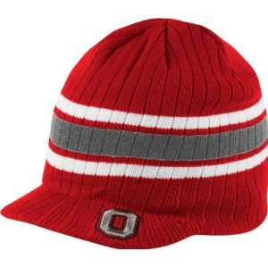    Ohio State Buckeyes Red Primo Knit Brim Hat
