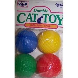  Vo Toys Baffle Balls 4 pack Cat Toy