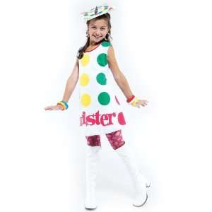   By Paper Magic Group Twister Child Costume / White   Size Small (4 6