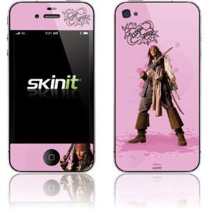   Skin for iPhone 4/4S   Captain Jack Sparrow Cell Phones & Accessories