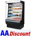 NEW TURBO AIR REFRIGERATED VERTICAL OPEN DISPLAY CASES 34.2 CF 3 SHELF 