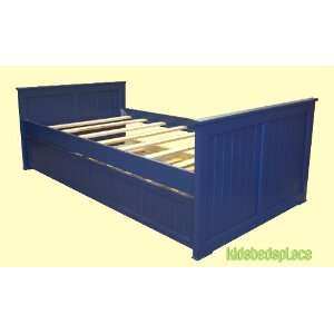    American Day Bed & Trundle Blue Twin Size Bed
