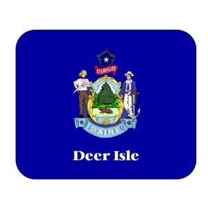  US State Flag   Deer Isle, Maine (ME) Mouse Pad 