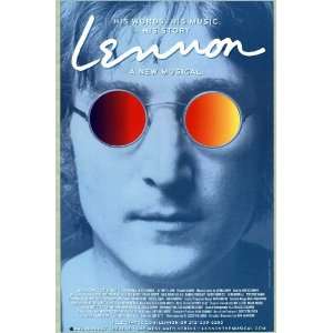  Lennon The Musical Poster Broadway Theater Play 27x40 