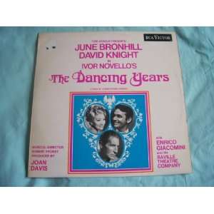   DAVID KNIGHT The Dancing Years UK LP 1968 June Bronhill / David
