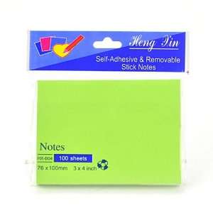 B04 Colorful Pop Up Ruled Note Pads, 3*4 inch, 100 Sheet 