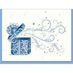  Grow A Note® Holiday Bursting Present Card 4 pack Health 