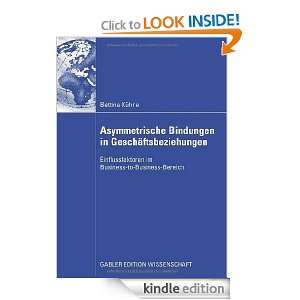    Einflussfaktoren im Business to Business Bereich (German Edition