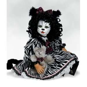   Meow Meow, 22 inch Porcelain (Artist Denise McMillan) Toys & Games