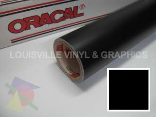 Roll 24 X 10 Black Matte Oracal 651 Sign Cutting Vinyl  