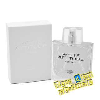 WHITE ATTITUDE  PARFUMS DERAY  3.4 EDT MEN  nib   