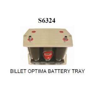   S6324 Billet Optima Battery Mount (Yellow Top Battery) Automotive