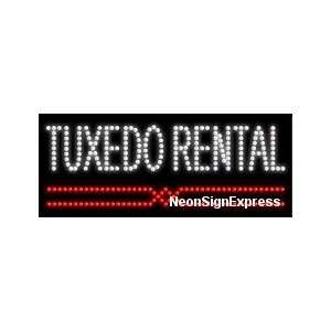  Tuxedos Rental LED Sign 
