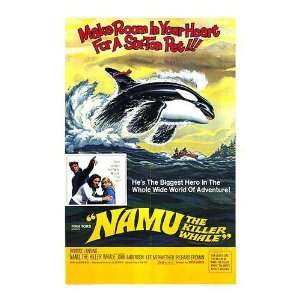  Namu The Killer Whale Original Movie Poster, 27 x 41 