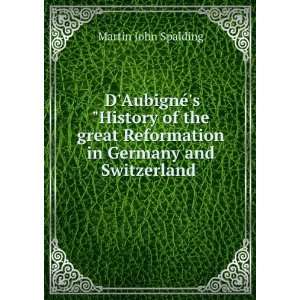   Reformation in Germany and Switzerland . Martin John Spalding Books