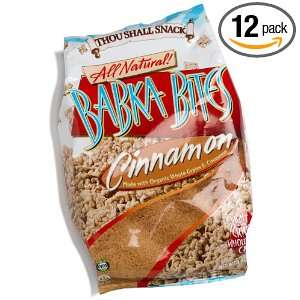 Thou Shall Snack Cinnamon Babka Bites, 4 Ounce Bags (Pack of 12)
