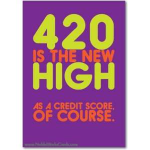  Funny Birthday Card 420 Humor Greeting Ron Kanfi Health 