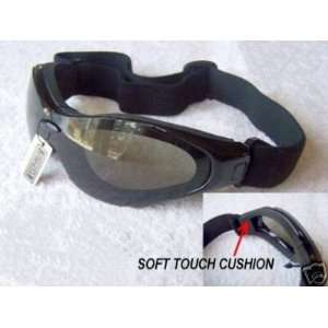  New Goggles Black Frame Clear Lense Winter Ski / Snowboard 