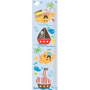  childrens growth chart   collage pirate boys