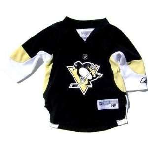  TODDLER Infant Baby Pittsburgh Penguins Black Hockey 