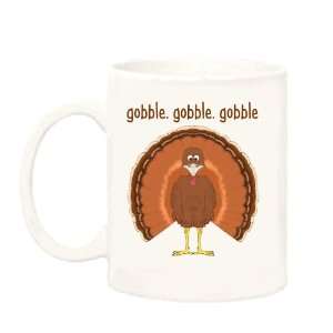  Gobble, Gobble, Gobble Turkey Mug 