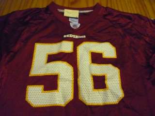 Washington Redskins Arrington #56 football jersey youth size Large 14 