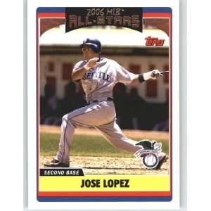  2006 Topps Update #259 Jose Lopez AS   Seattle Mariners 