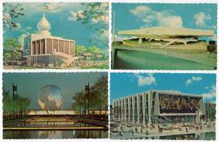 Twenty Two Postcards of the World’s Fair in New York City  